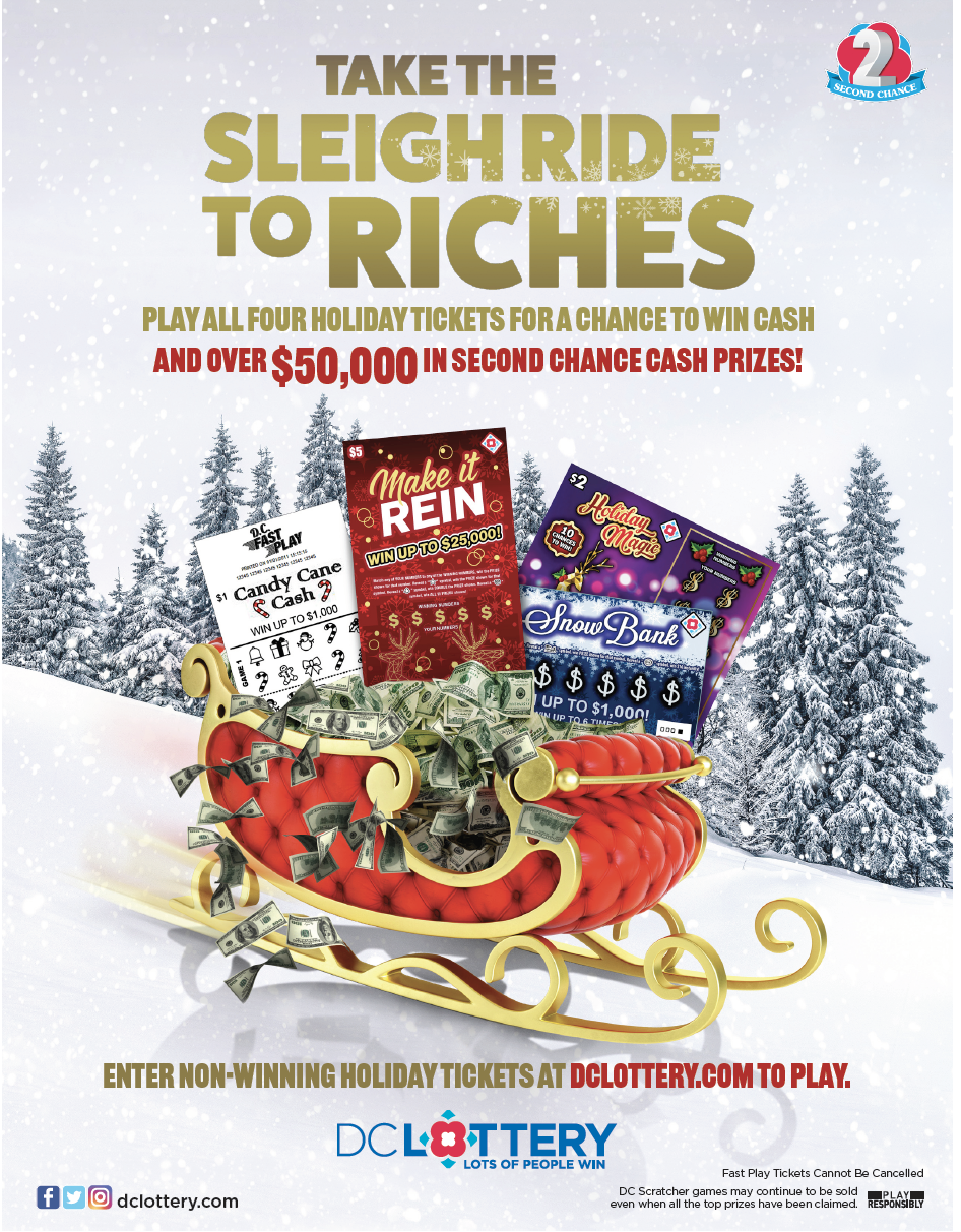Sleigh Ride to Riches Second Chance Contest